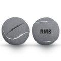 Two grey walker glide balls